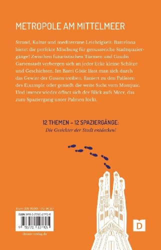 Buchcover und Innenansicht für das Buch: Zu Fuß durch Barcelona