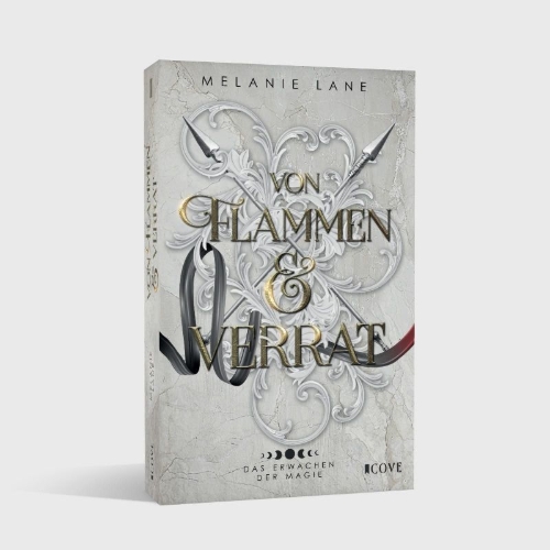 Buchcover und Innenansicht für das Buch: Von Flammen & Verrat (Die Geschichte der Anderswelt 2)
