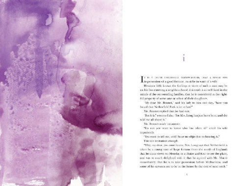 Buchcover und Innenansicht für das Buch: Pride and Prejudice (Deluxe Edition)