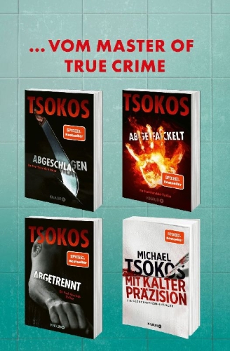 Buchcover und Innenansicht für das Buch: Dem Tod auf der Spur
