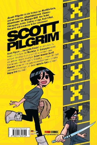 Buchcover und Innenansicht für das Buch: Scott Pilgrim