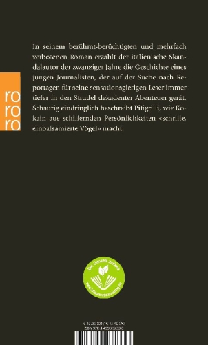 Buchcover und Innenansicht für das Buch: Kokain