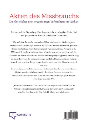 Buchcover und Innenansicht für das Buch: Akten des Missbrauchs