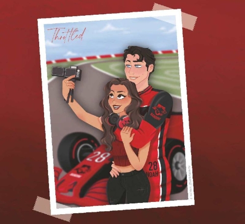 Buchcover und Innenansicht für das Buch: Throttled