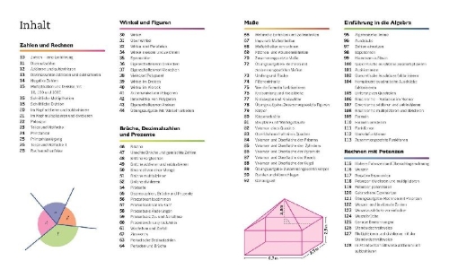 Buchcover und Innenansicht für das Buch: Visuelles Wissen. Mathematik