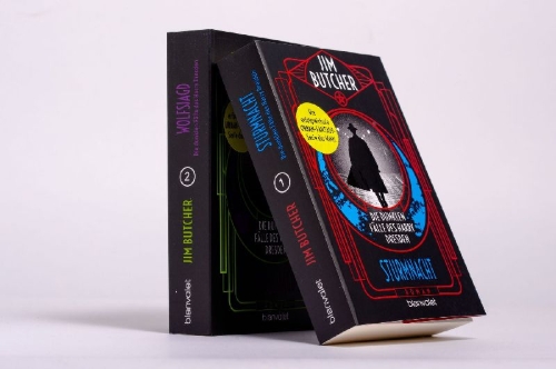 Buchcover und Innenansicht für das Buch: Storm Front (The Dresden Files 1)