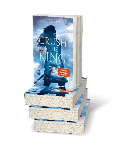 Buchcover und Innenansicht für das Buch: Crush the King