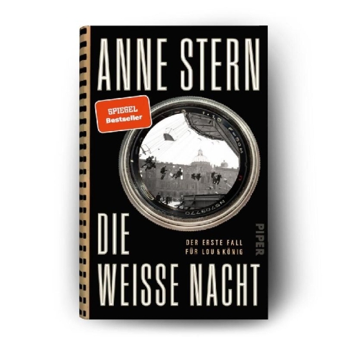 Buchcover und Innenansicht für das Buch: Die weiße Nacht
