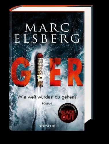 Buchcover und Innenansicht für das Buch: GIER - Wie weit würdest du gehen?