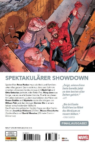 Buchcover und Innenansicht für das Buch: Ultimate Spider-Man (2024) #19-#24
