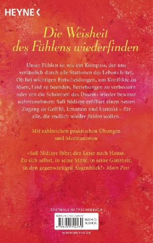 Buchcover und Innenansicht für das Buch: Wieder fühlen lernen