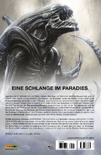Buchcover und Innenansicht für das Buch: Alien (2021)