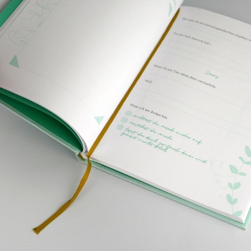 Buchcover und Innenansicht für das Buch: Was ich an dir liebe, beste Freundin