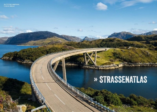 Buchcover und Innenansicht für das Buch: Schottland mit dem Wohnmobil