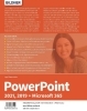 Buchcover und Innenansicht für das Buch: PowerPoint 2021, 2019 + Microsoft 365