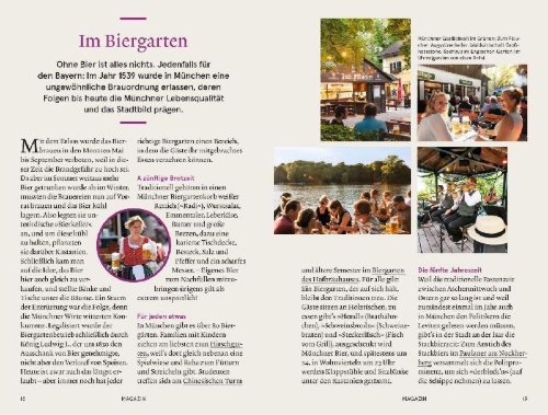 Buchcover und Innenansicht für das Buch: Baedeker SMART Reiseführer München