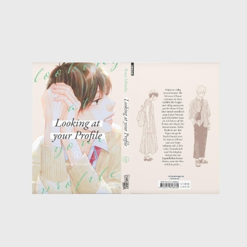 Buchcover und Innenansicht für das Buch: Kimi no Yokogao o Miteita