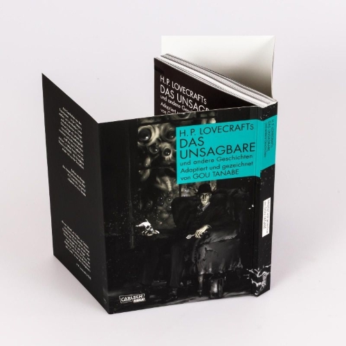 Buchcover und Innenansicht für das Buch: MEIJO SHIGATAI MONO LOVECRAFT KESSAKUSHU