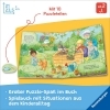 Buchcover und Innenansicht für das Buch: Mein großes Puzzle-Spielbuch - Alle helfen mit