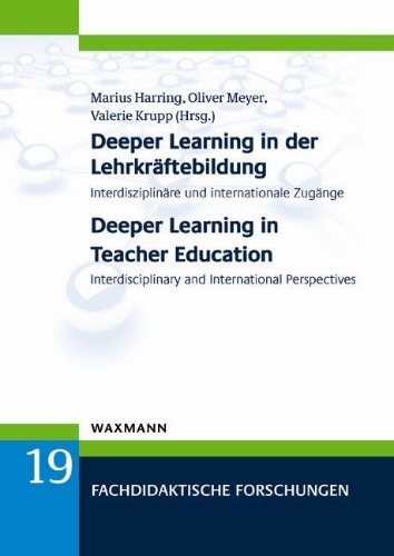 Buchcover und Innenansicht für das Buch: Deeper Learning in der Lehrkräftebildung  Deeper Learning in Teacher Education