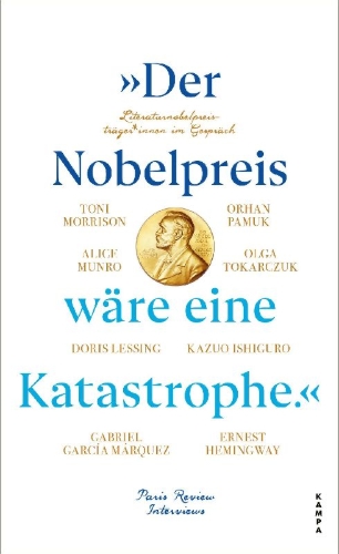 Buchcover und Innenansicht für das Buch: 'Der Nobelpreis wäre eine Katastrophe.'