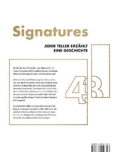Buchcover und Innenansicht für das Buch: Signatures