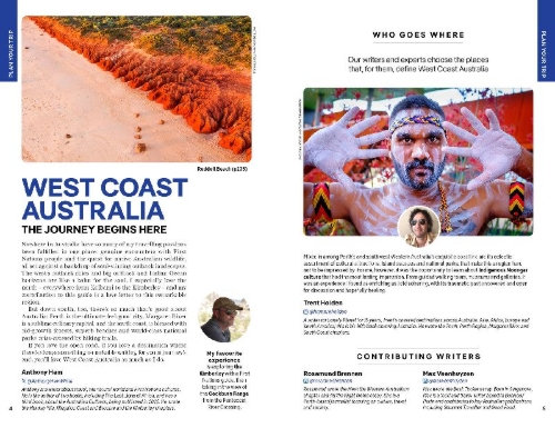 Buchcover und Innenansicht für das Buch: Lonely Planet West Coast Australia