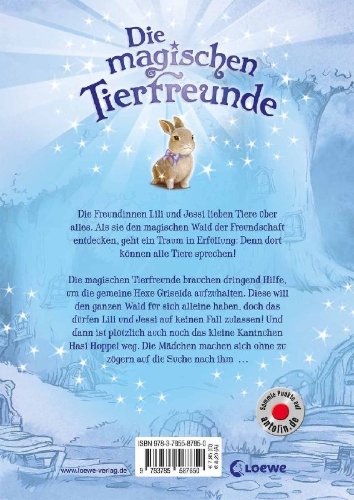 Buchcover und Innenansicht für das Buch: Magical Animla Friends
