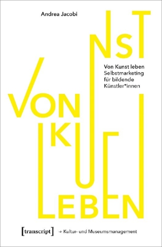 Buchcover und Innenansicht für das Buch: Von Kunst leben