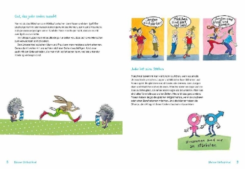 Buchcover und Innenansicht für das Buch: Ganz schön aufgeklärt!