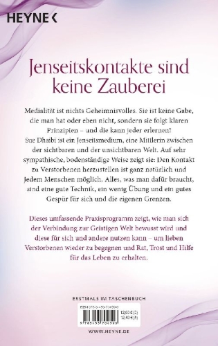 Buchcover und Innenansicht für das Buch: Mit dem Jenseits kommunizieren