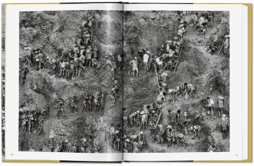 Buchcover und Innenansicht für das Buch: Sebastião Salgado. Gold