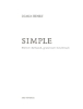 Buchcover und Innenansicht für das Buch: Simple