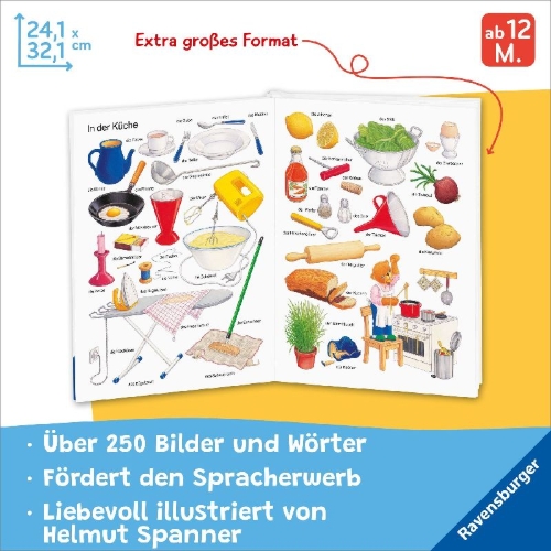 Buchcover und Innenansicht für das Buch: Erste Bilder - Erste Wörter (Sonderausgabe)