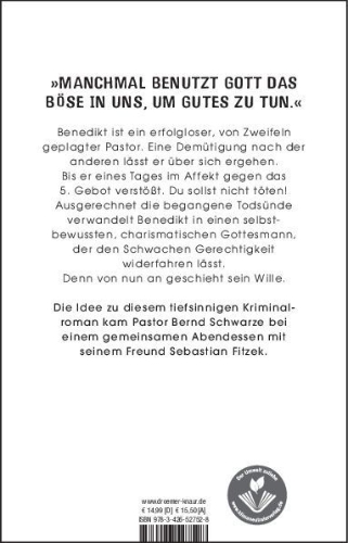 Buchcover und Innenansicht für das Buch: Mein Wille geschehe