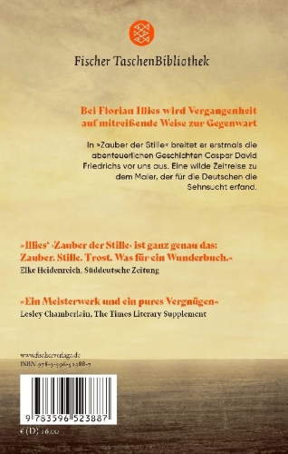 Buchcover und Innenansicht für das Buch: Zauber der Stille