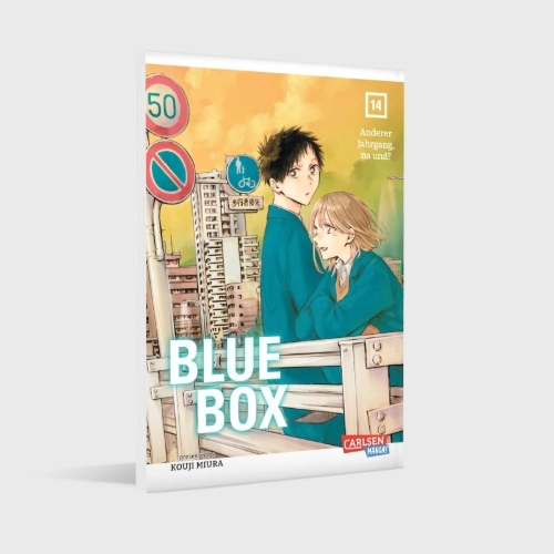 Buchcover und Innenansicht für das Buch: Ao no Hako