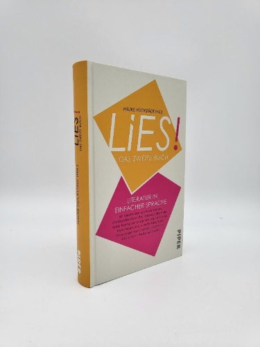 Buchcover und Innenansicht für das Buch: LiES. Das zweite Buch