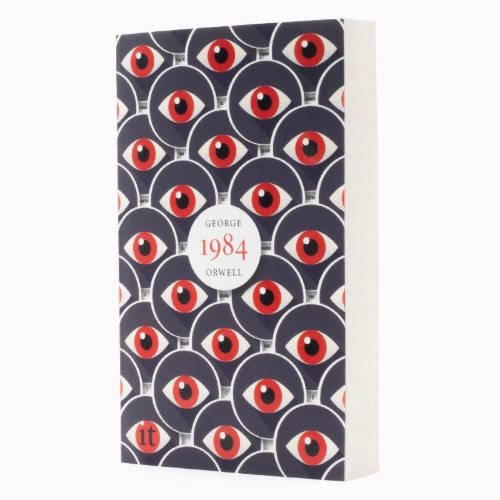 Buchcover und Innenansicht für das Buch: 1984