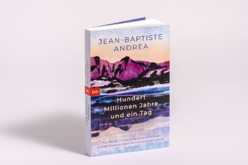 Buchcover und Innenansicht für das Buch: Cent millions d'années et un jour