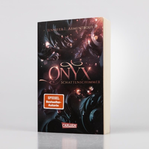 Buchcover und Innenansicht für das Buch: Obsidian 2: Onyx. Schattenschimmer