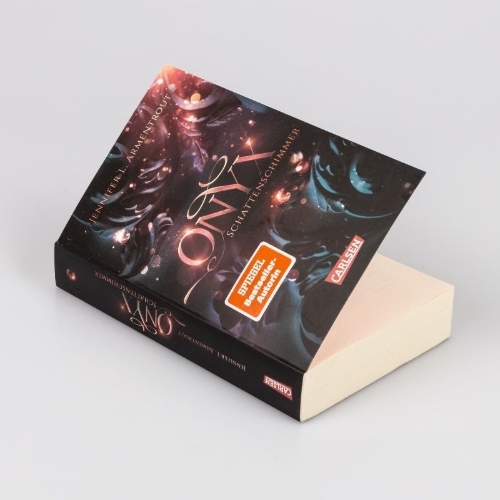 Buchcover und Innenansicht für das Buch: Obsidian 2: Onyx. Schattenschimmer