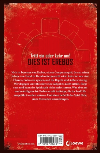 Buchcover und Innenansicht für das Buch: Erebos (Limited Edition)