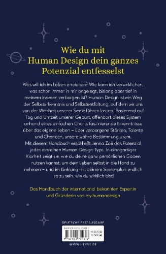 Buchcover und Innenansicht für das Buch: Human Design