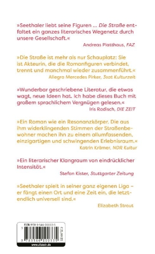 Buchcover und Innenansicht für das Buch: Die Straße