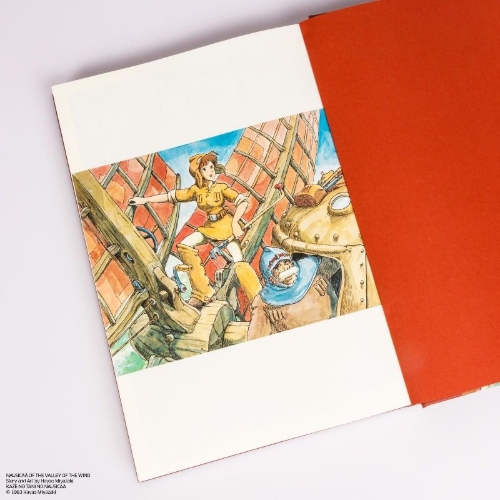 Buchcover und Innenansicht für das Buch: Kaze no Tani no Nausicaä