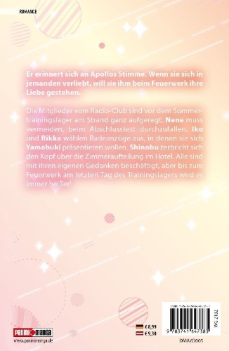Buchcover und Innenansicht für das Buch: Midnight Heart Tune: Das Mädchen hinter der Stimme 05