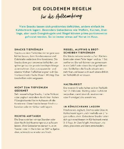 Buchcover und Innenansicht für das Buch: Snack dich groß!