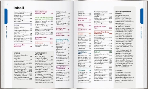 Buchcover und Innenansicht für das Buch: LONELY PLANET Reiseführer Entdecke Australien