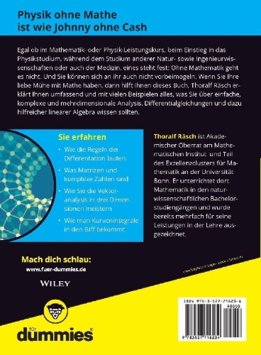 Buchcover und Innenansicht für das Buch: Höhere Mathematik für Dummies